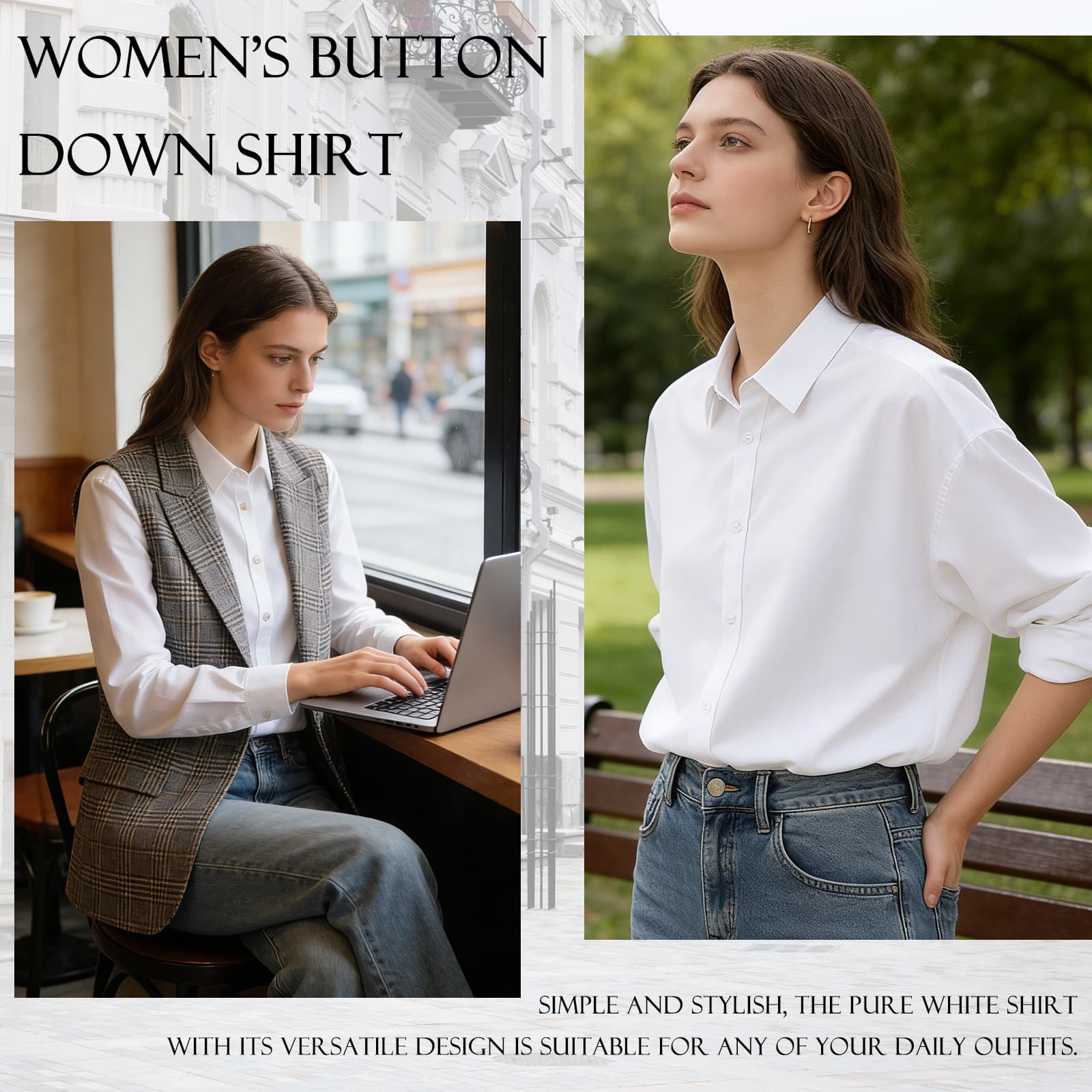 Zvnrok Cotton Basic T Shirts for Women,Crew Neck Short Sleeve Summer Shirts,Solid Loose Fit Tshirt, Button Down Shirts Long Sleeve Dress thumbnail 2