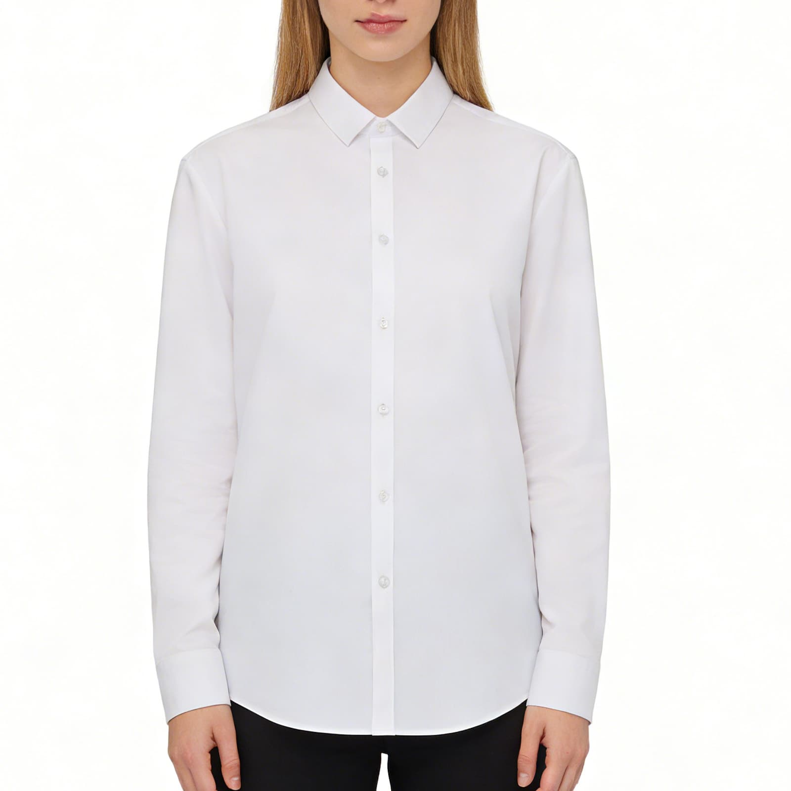 Zvnrok Cotton Basic T Shirts for Women,Crew Neck Short Sleeve Summer Shirts,Solid Loose Fit Tshirt, Button Down Shirts Long Sleeve Dress thumbnail 4